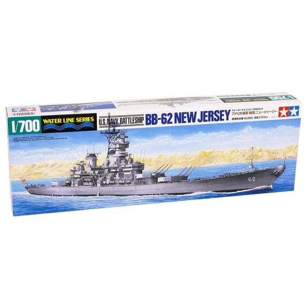 1 700 Waterline Series US Navy Battleship BB62 New Jersey Online