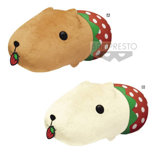 KAPIBARASAN BIG PLUSH STRAWBERRY Cheap