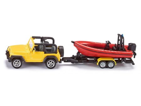 Jeep with Boat Online now