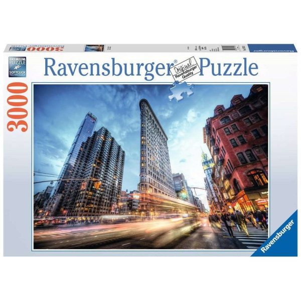 3000pc Flat Iron Building Puzzle For Sale