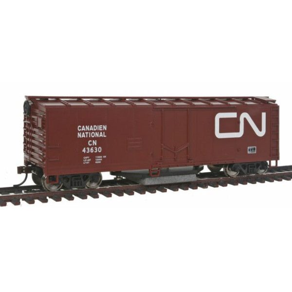 HO T Line Track Clean Box Car CN Fashion