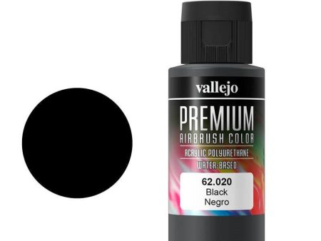 62020 Premium Colour Dark 60 ml Acrylic Airbrush Paint Supply