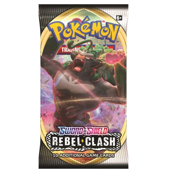 TCG Sword and Shield Rebel  Clash Booster Pack [SINGLE PACK] Online now