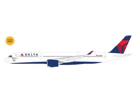 1 200 Delta Airlines A350900 Flaps Down N502DN   The Delta Spirit Fashion