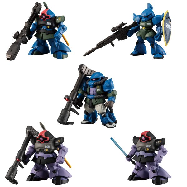 FW GUNDAM CONVERGECORE NIGHTMARE OF SOLOMON 302ND PATROL SQUAD SET W O GUM Fashion