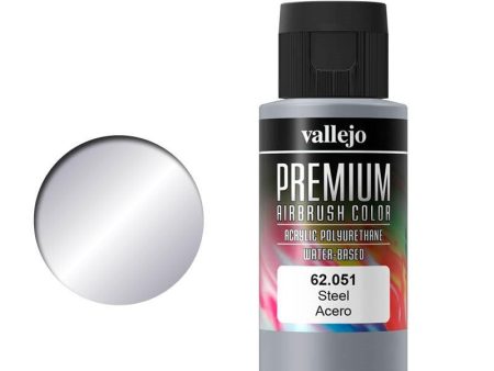 62051 Premium Colour Steel 60 ml Acrylic Airbrush Paint on Sale