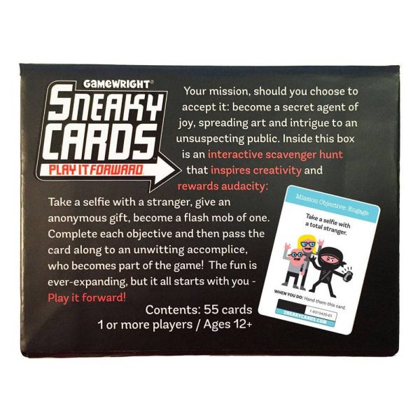 Sneaky Cards  Play It Forward Online