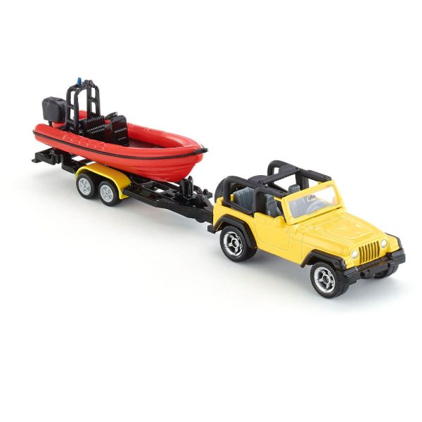 Jeep with Boat Online now