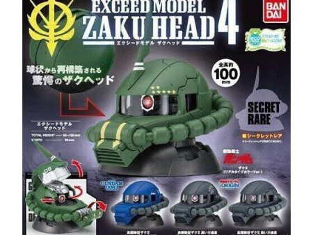 GD Exceed Model Zaku Head 4 Box Form on Sale