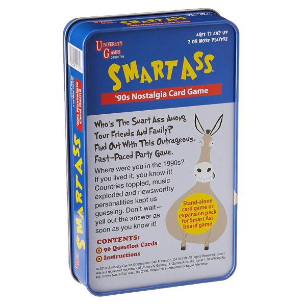 Smart Ass 90s Nostalgia Tin Sale