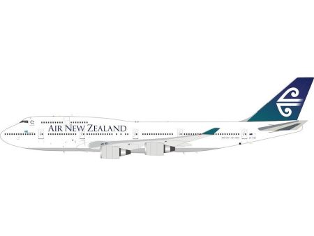 1 200 Air New Zealand Boeing 747419 ZKNBV and collectors coin with stand Online Sale