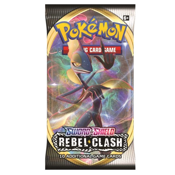 TCG Sword and Shield Rebel  Clash Booster Pack [SINGLE PACK] Online now