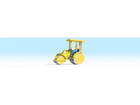 HO Zettelmeyer Road Roller (Yellow) For Discount