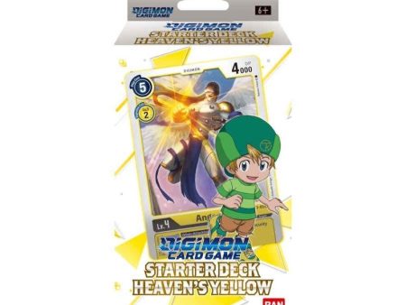 Digimon Card Game Series 01 Starter 03 Heavens Yellow on Sale