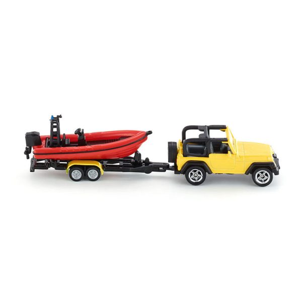 Jeep with Boat Online now