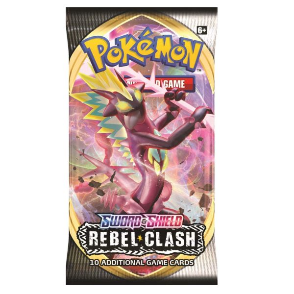 TCG Sword and Shield Rebel  Clash Booster Pack [SINGLE PACK] Online now