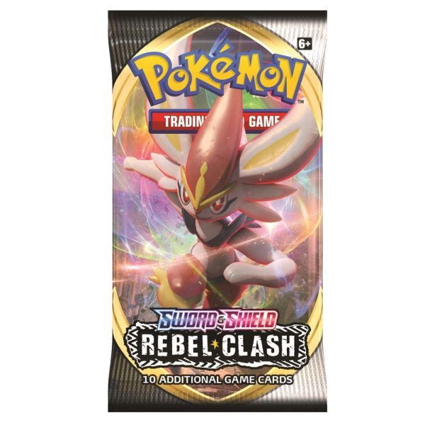 TCG Sword and Shield Rebel  Clash Booster Pack [SINGLE PACK] Online now